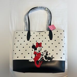 NWT - Kate Spade x Disney large tote bag